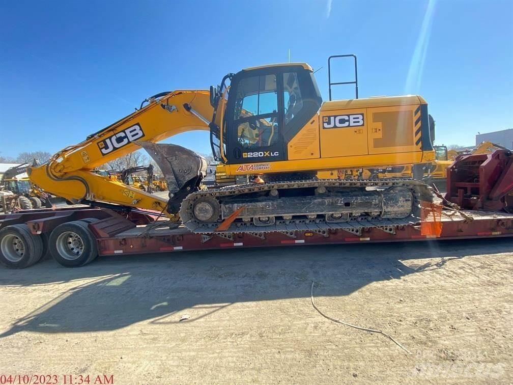 JCB 220X Vikšriniai ekskavatoriai