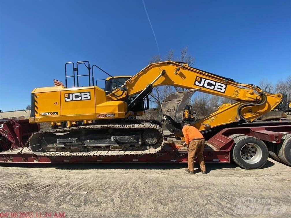 JCB 220X Vikšriniai ekskavatoriai