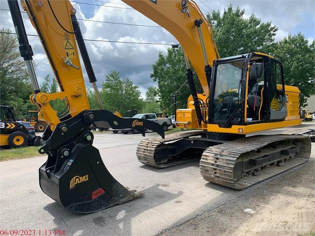 JCB 220X Vikšriniai ekskavatoriai