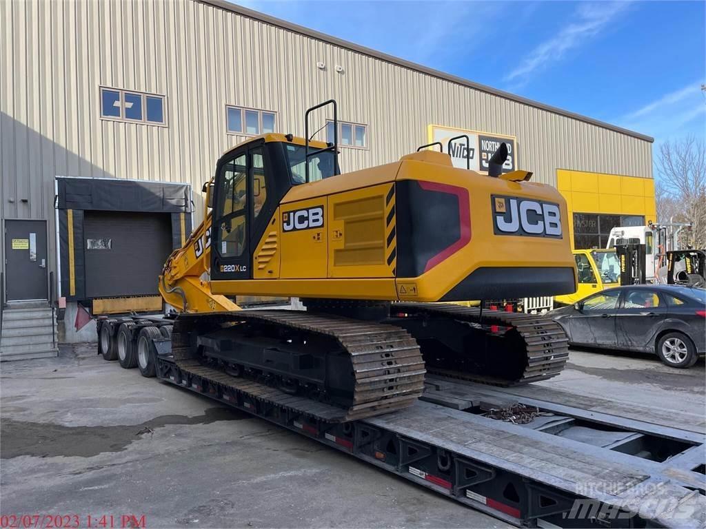 JCB 220X Vikšriniai ekskavatoriai