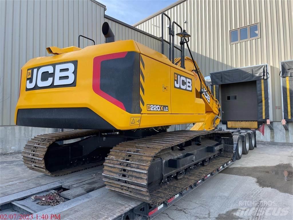 JCB 220X Vikšriniai ekskavatoriai