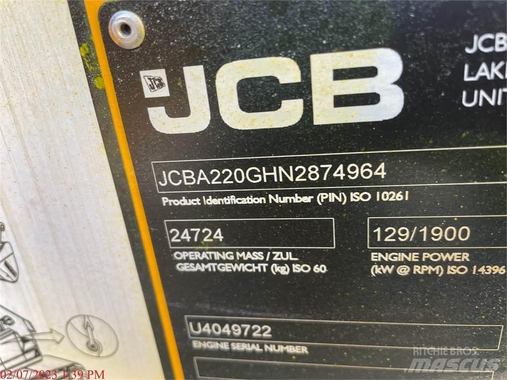 JCB 220X Vikšriniai ekskavatoriai