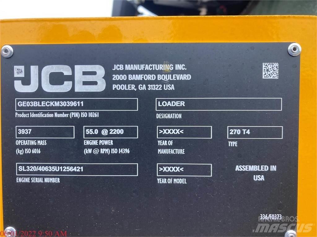 JCB 270 Krautuvai su šoniniu pasukimu