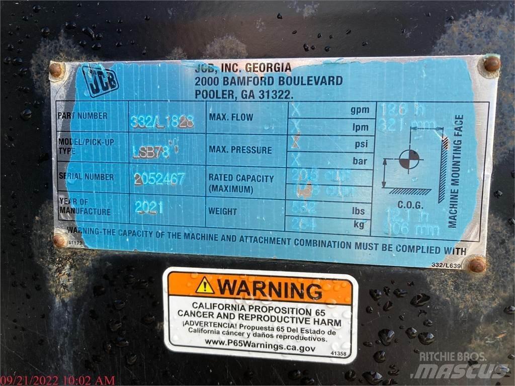 JCB 270 Krautuvai su šoniniu pasukimu