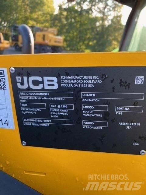 JCB 300T Krautuvai su šoniniu pasukimu