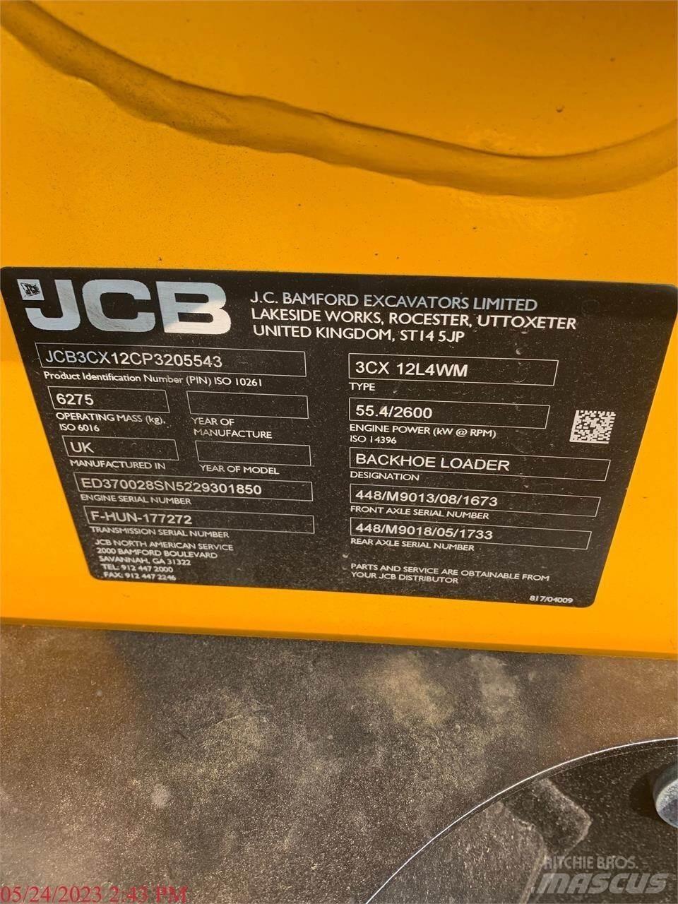 JCB 3CX Ekskavatoriniai krautuvai