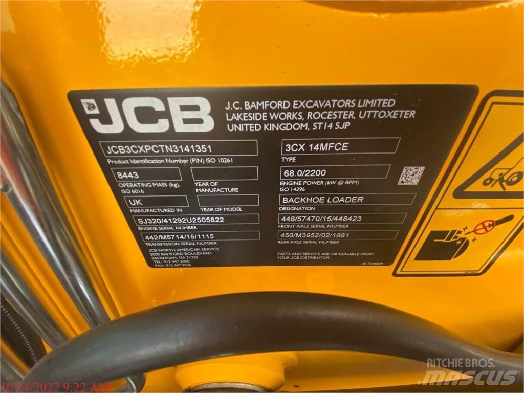 JCB 3CX14 Ekskavatoriniai krautuvai