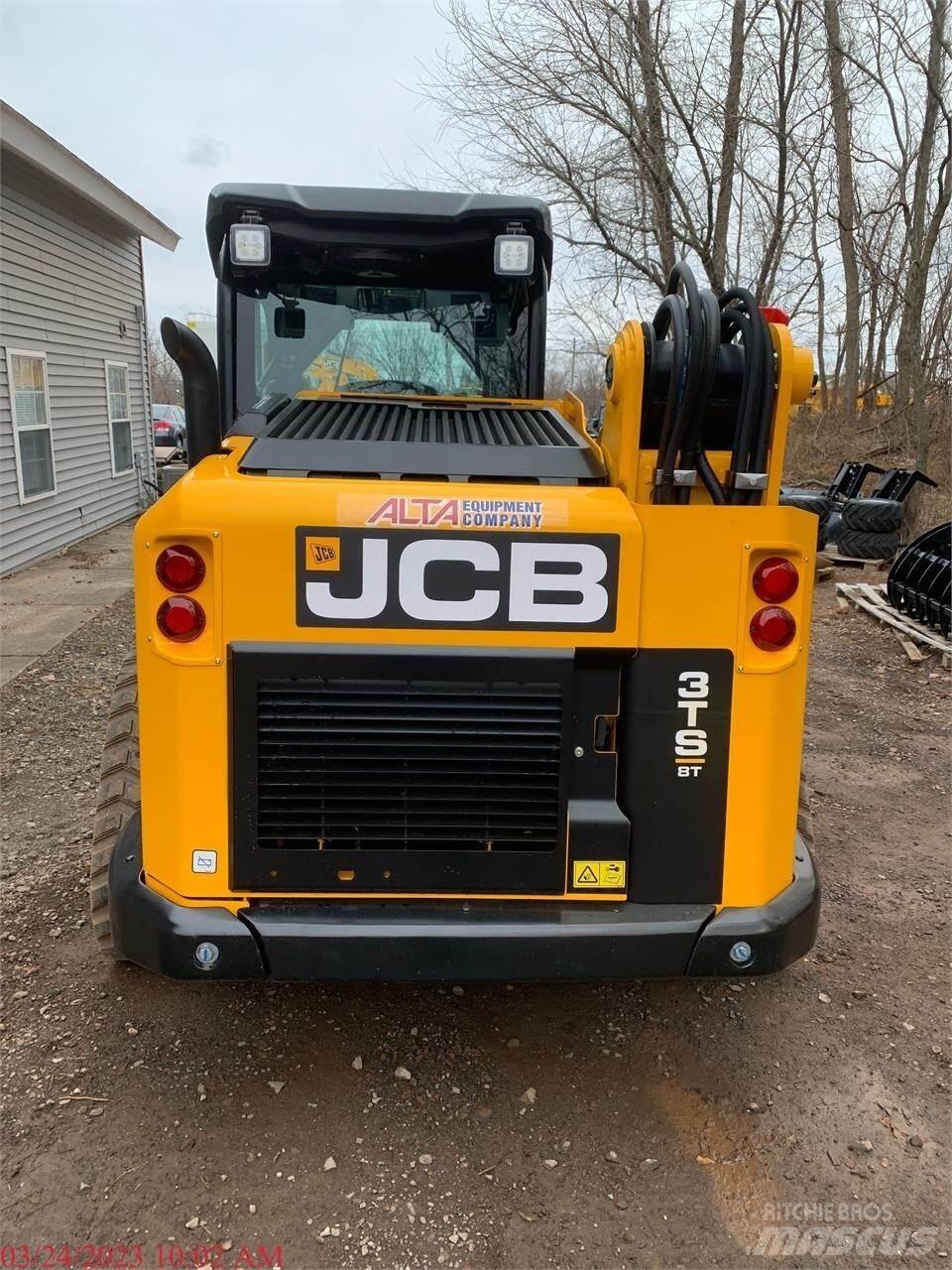 JCB 3TS-8T Krautuvai su šoniniu pasukimu