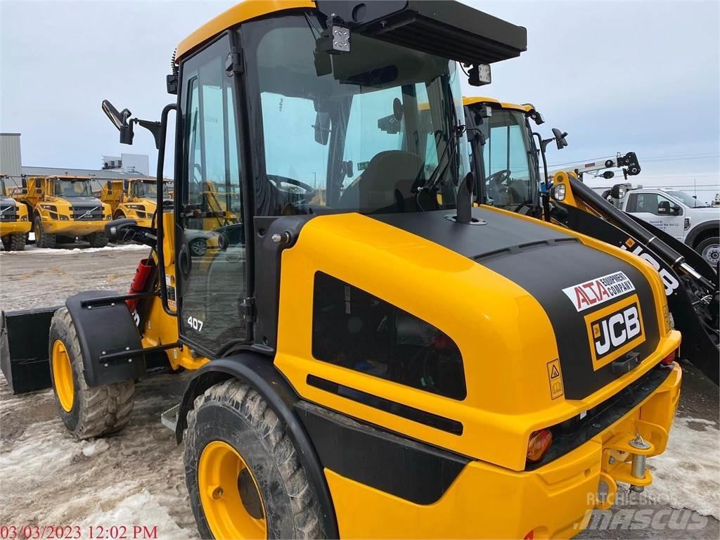 JCB 407 Naudoti ratiniai krautuvai