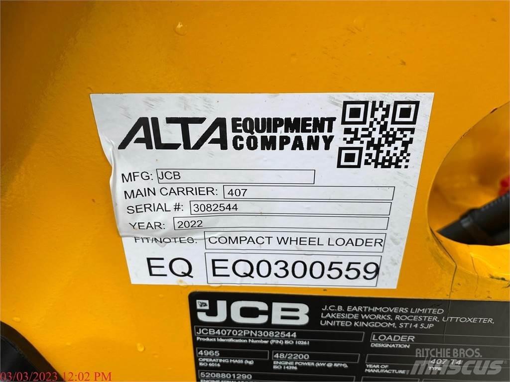JCB 407 Naudoti ratiniai krautuvai