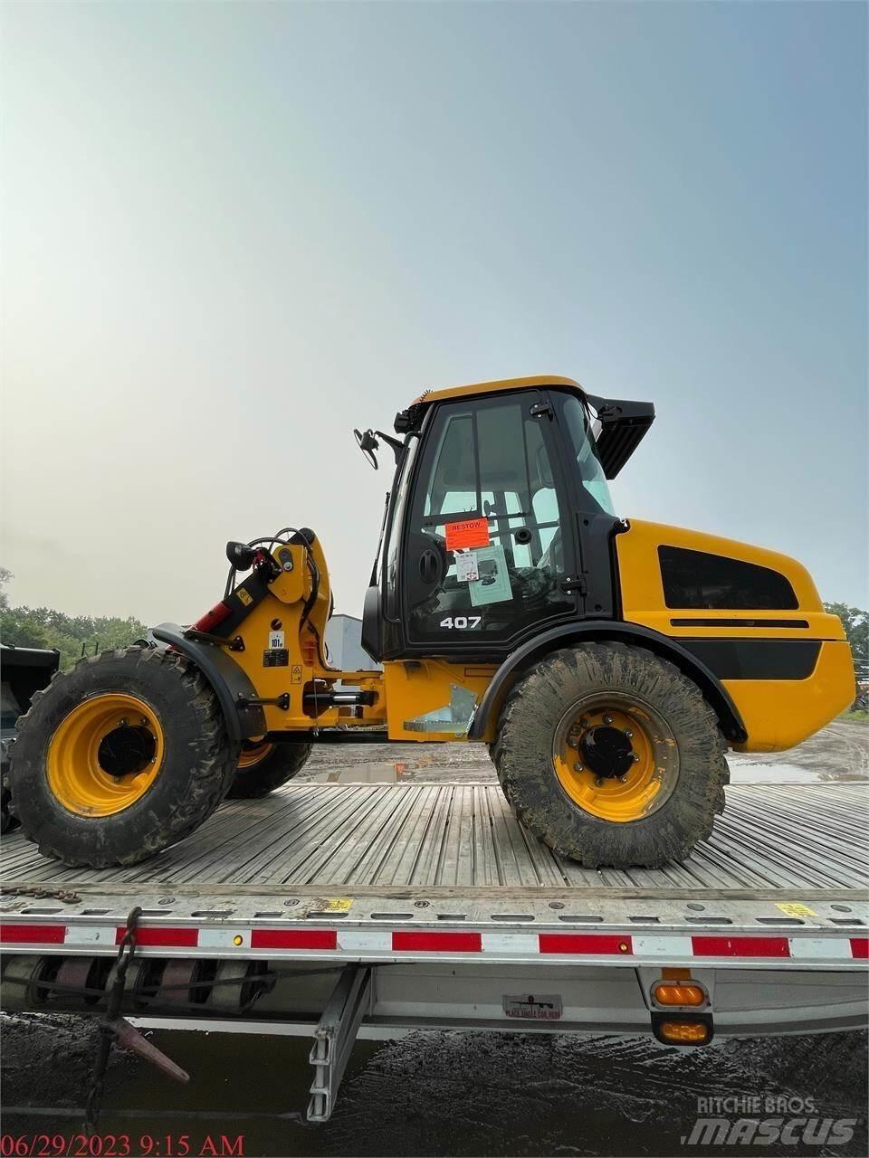 JCB 407 Naudoti ratiniai krautuvai