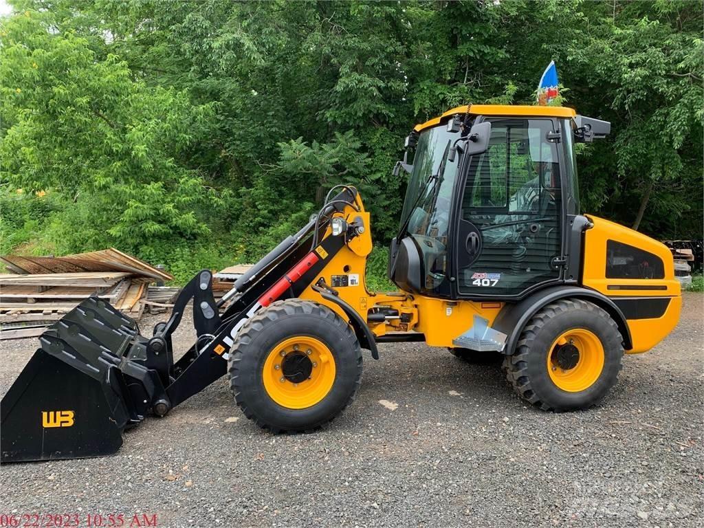 JCB 407B Naudoti ratiniai krautuvai