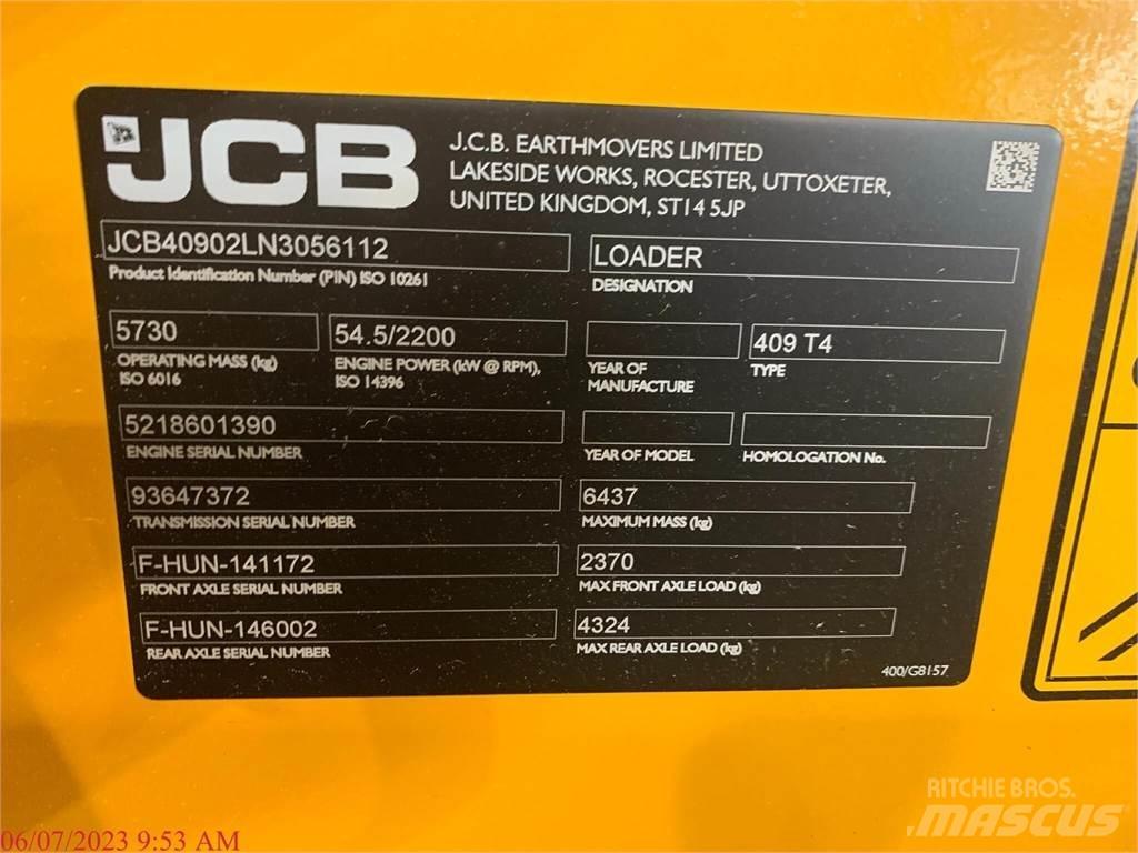 JCB 409 Naudoti ratiniai krautuvai