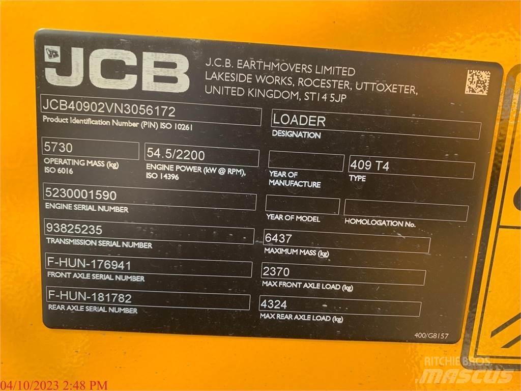JCB 409 Naudoti ratiniai krautuvai