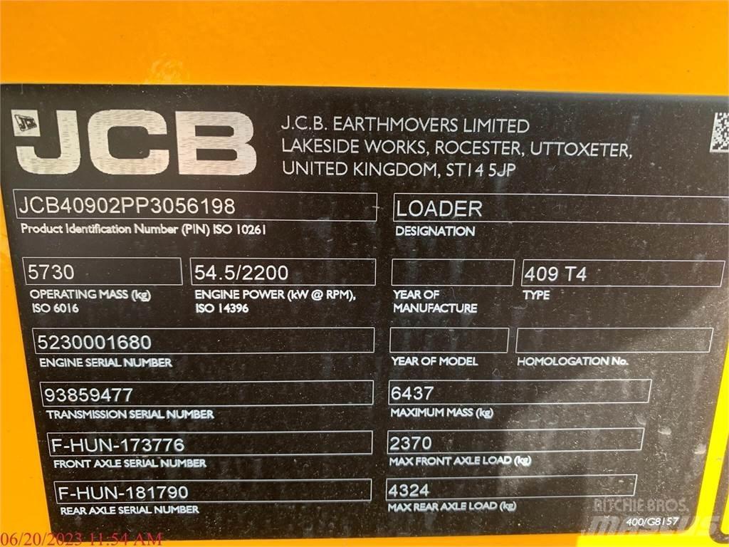 JCB 409 Naudoti ratiniai krautuvai