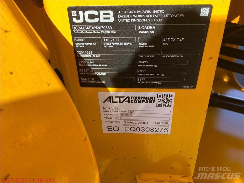 JCB 427 Naudoti ratiniai krautuvai