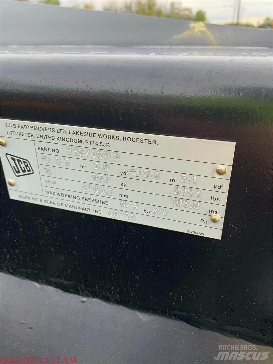 JCB 427ZX Naudoti ratiniai krautuvai