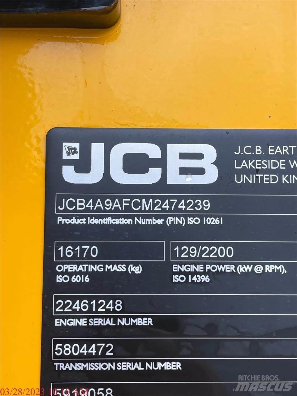 JCB 437ZX Naudoti ratiniai krautuvai