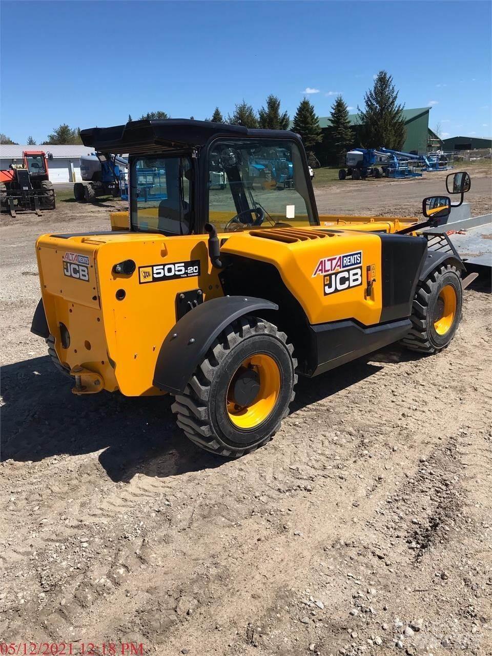 JCB 505-20TC Teleskopiniai krautuvai