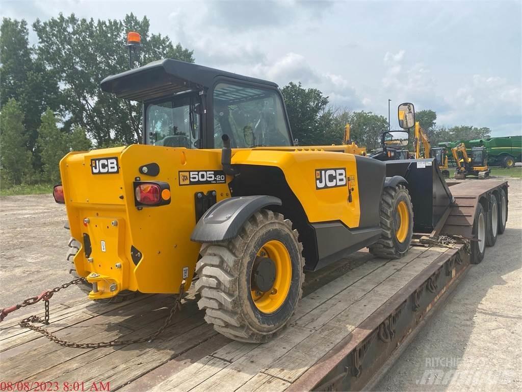 JCB 505-20TC Teleskopiniai krautuvai