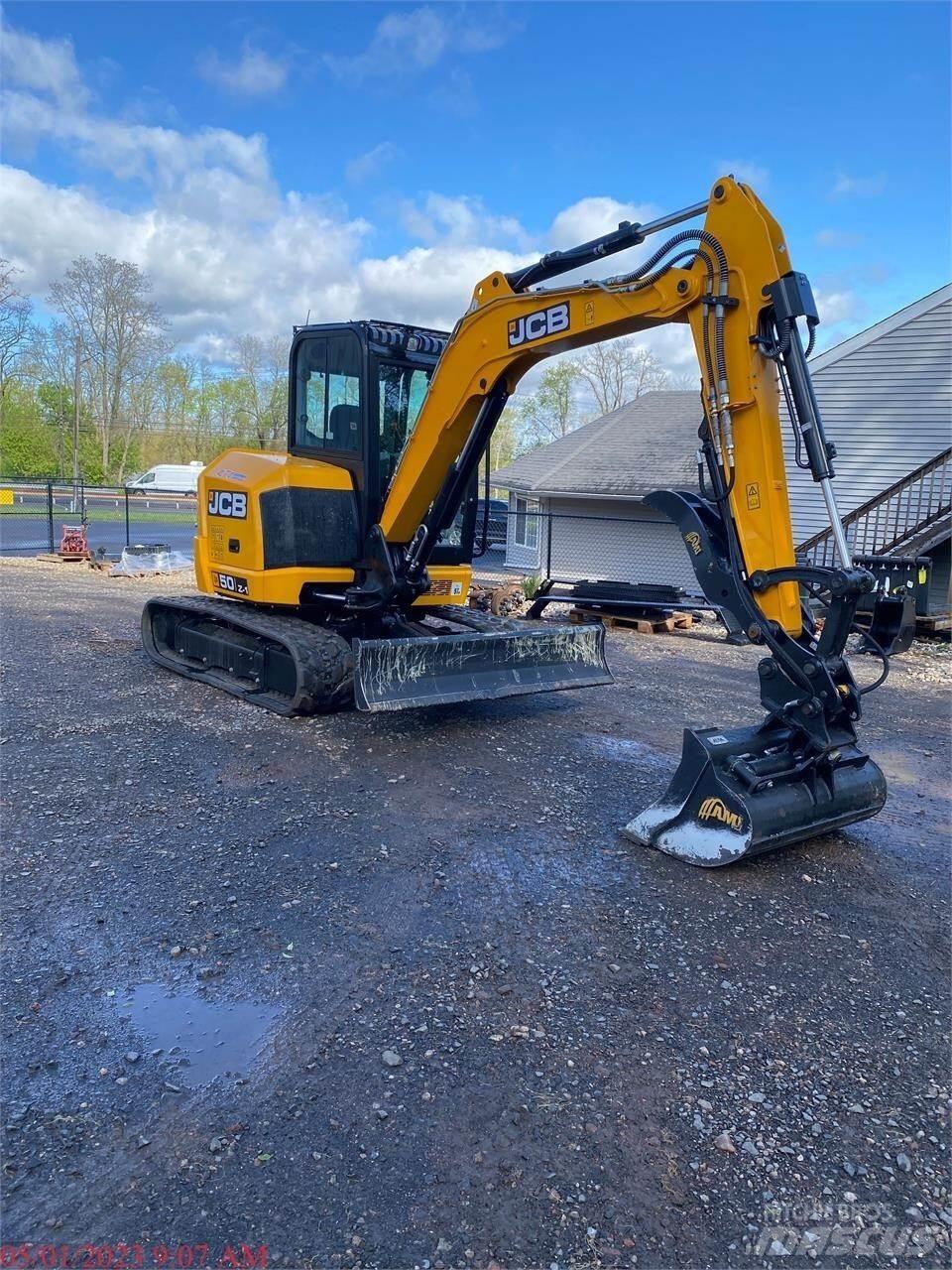 JCB 50Z-1 Mini ekskavatoriai < 7 t