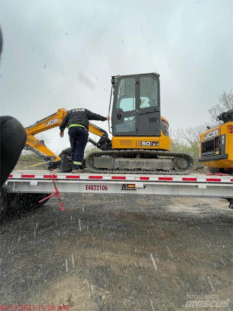 JCB 50Z-1 Mini ekskavatoriai < 7 t