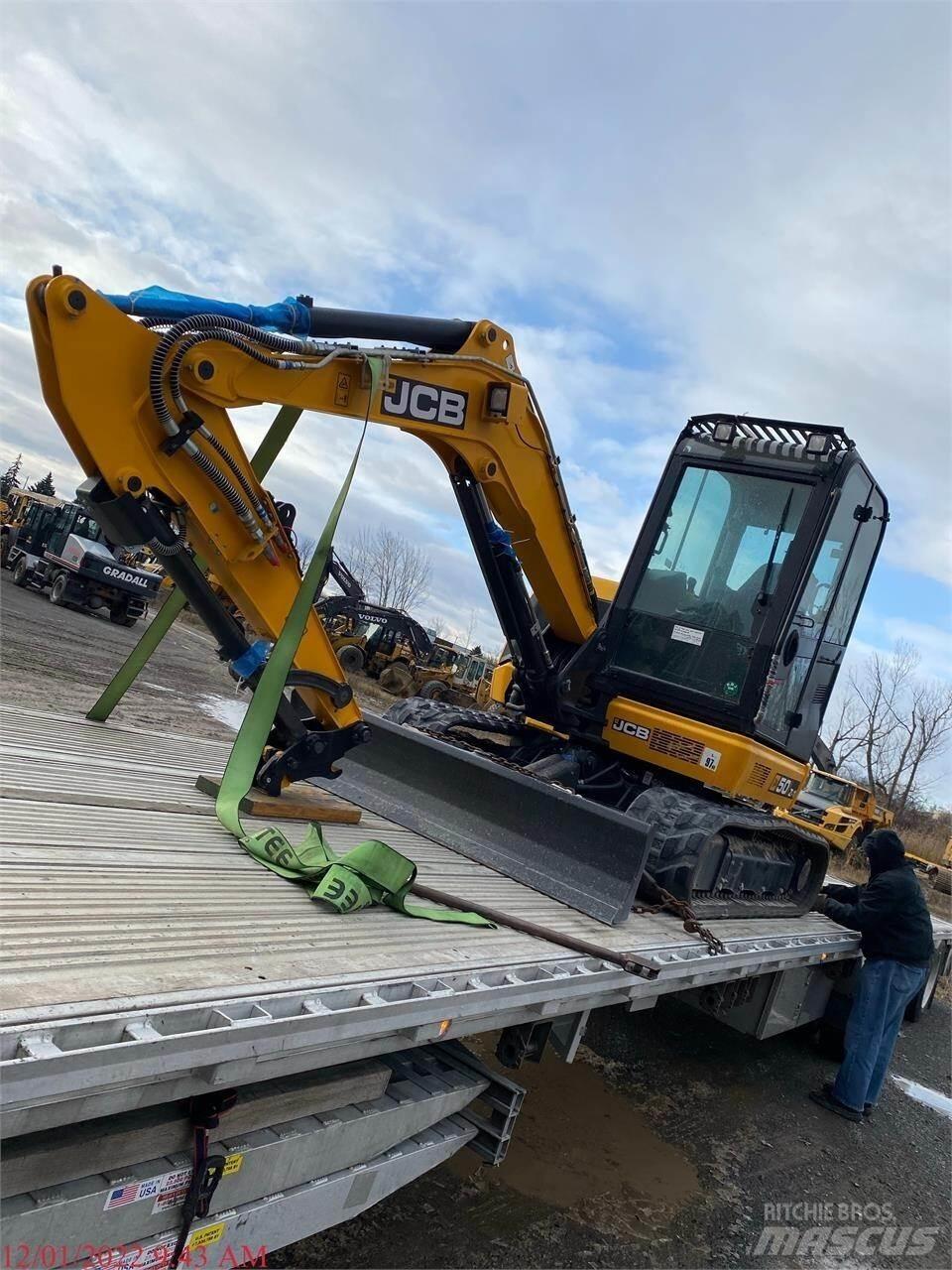 JCB 50Z-1 Mini ekskavatoriai < 7 t