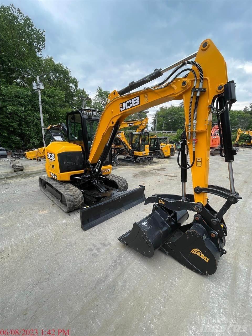 JCB 50Z-1 Mini ekskavatoriai < 7 t