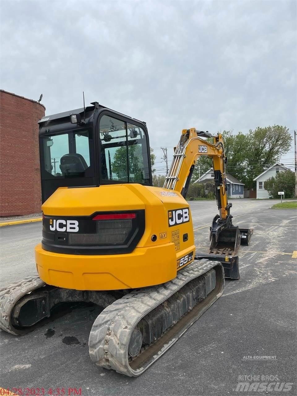 JCB 55Z-1 Mini ekskavatoriai < 7 t