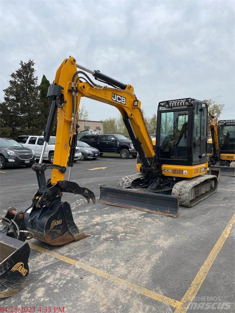 JCB 55Z-1 Mini ekskavatoriai < 7 t