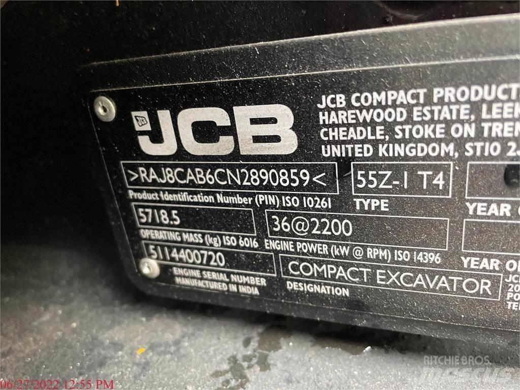 JCB 55Z-1 Mini ekskavatoriai < 7 t
