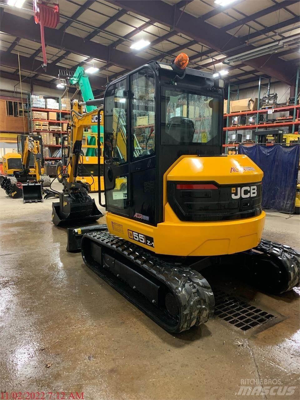 JCB 55Z-1 Mini ekskavatoriai < 7 t