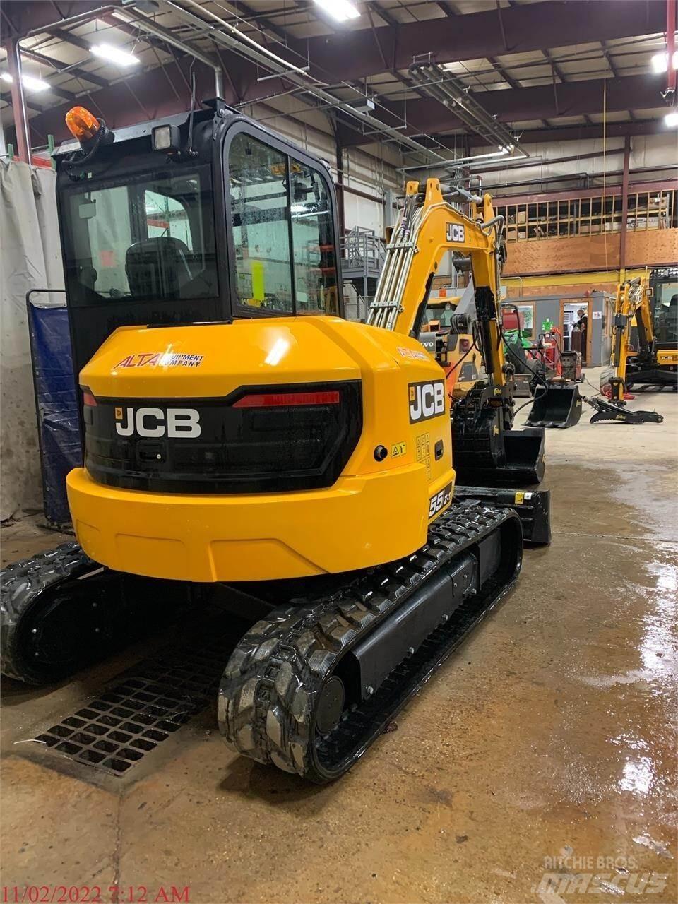 JCB 55Z-1 Mini ekskavatoriai < 7 t