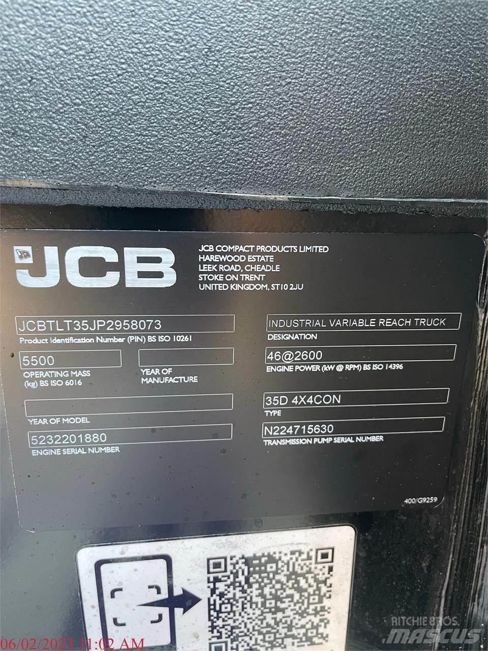 JCB 77-52D Teleskopiniai krautuvai