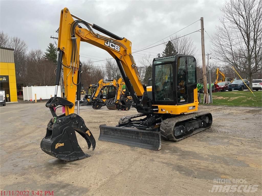 JCB 85Z-2 Vikšriniai ekskavatoriai