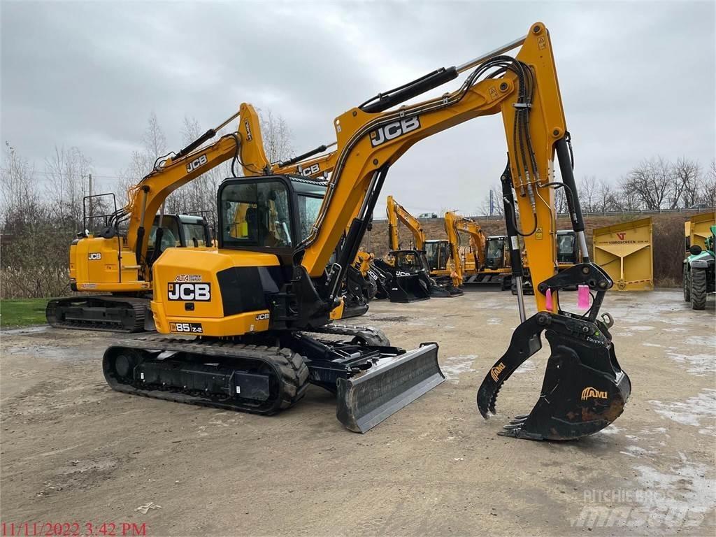 JCB 85Z-2 Vikšriniai ekskavatoriai