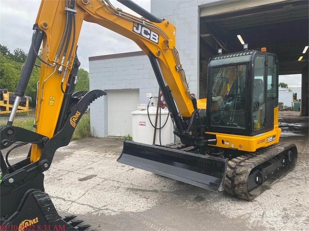 JCB 85Z-2 Vikšriniai ekskavatoriai
