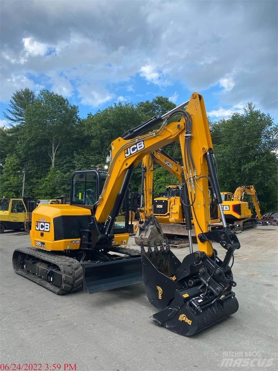 JCB 85Z-2 Vikšriniai ekskavatoriai