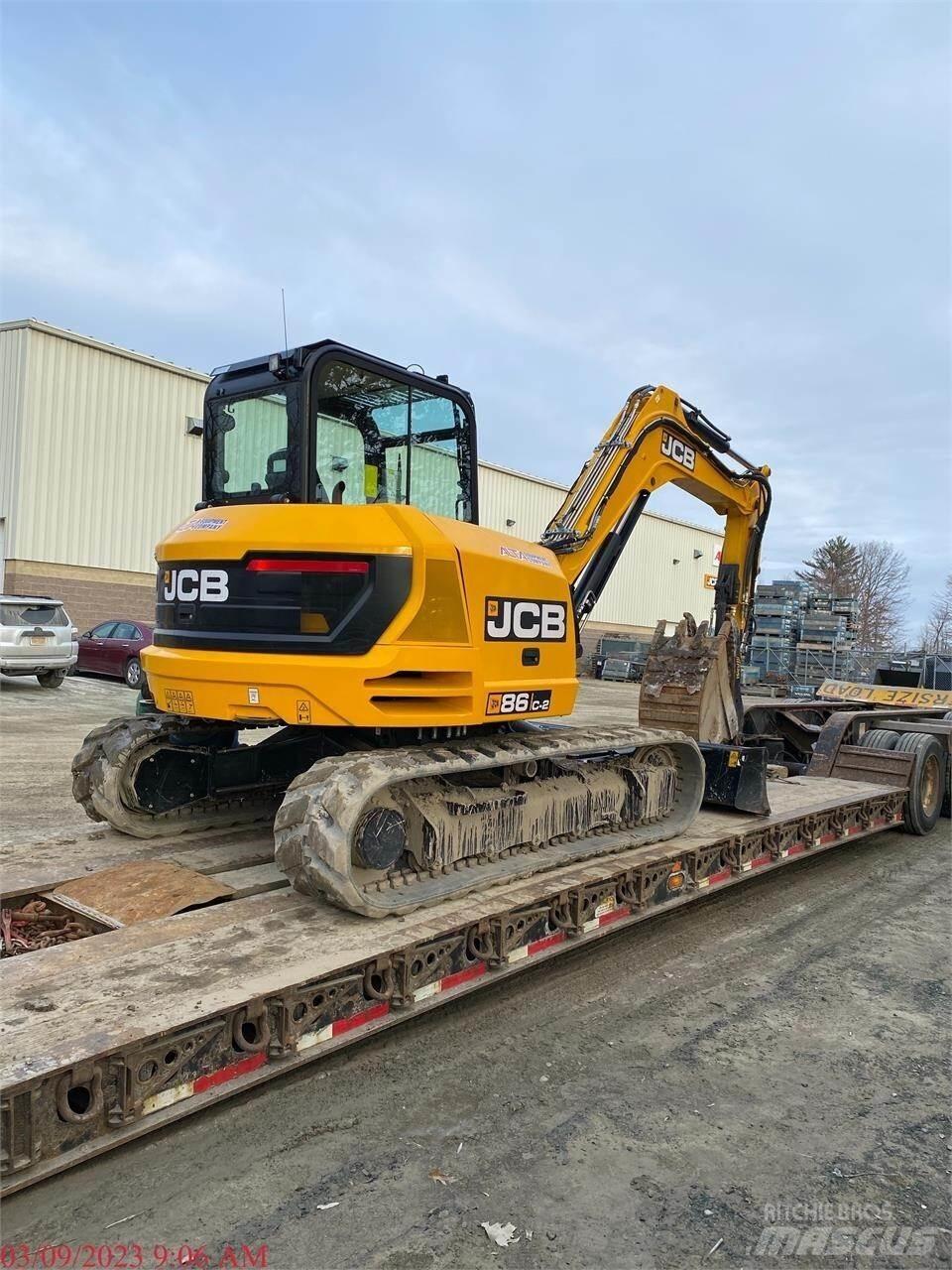 JCB 86C-2 Vikšriniai ekskavatoriai