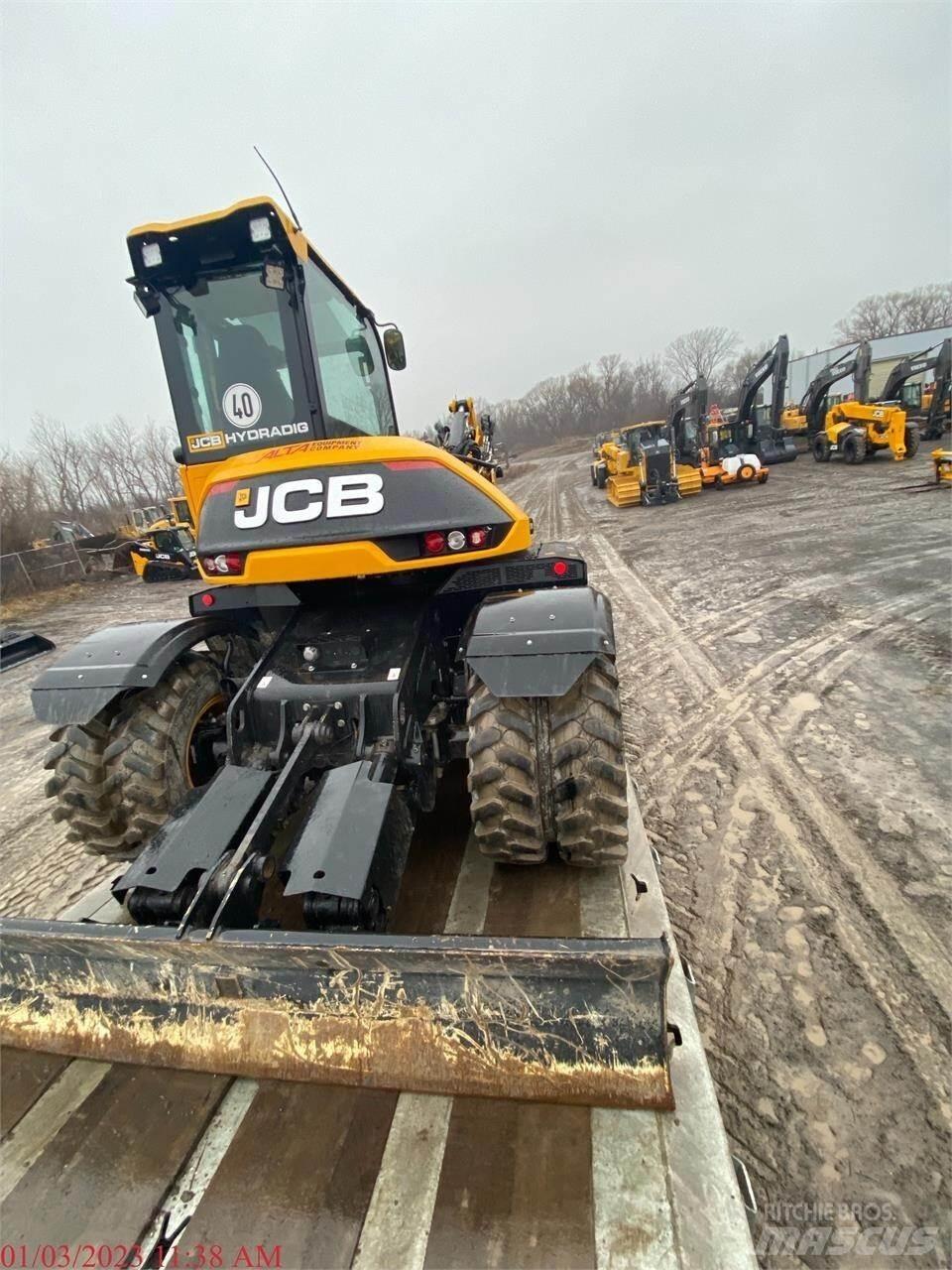 JCB HD110W Ratiniai ekskavatoriai