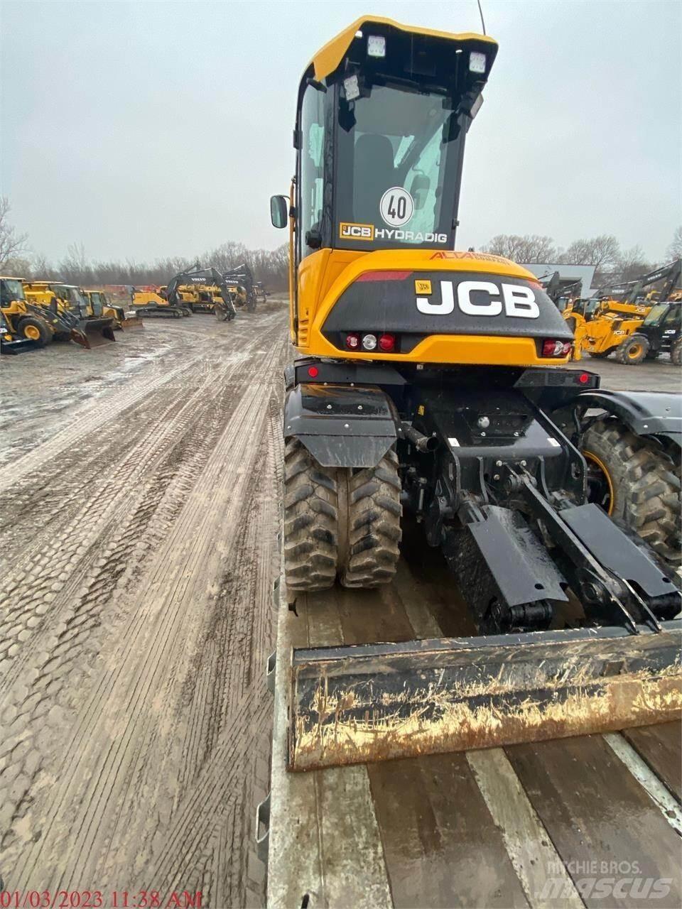JCB HD110W Ratiniai ekskavatoriai