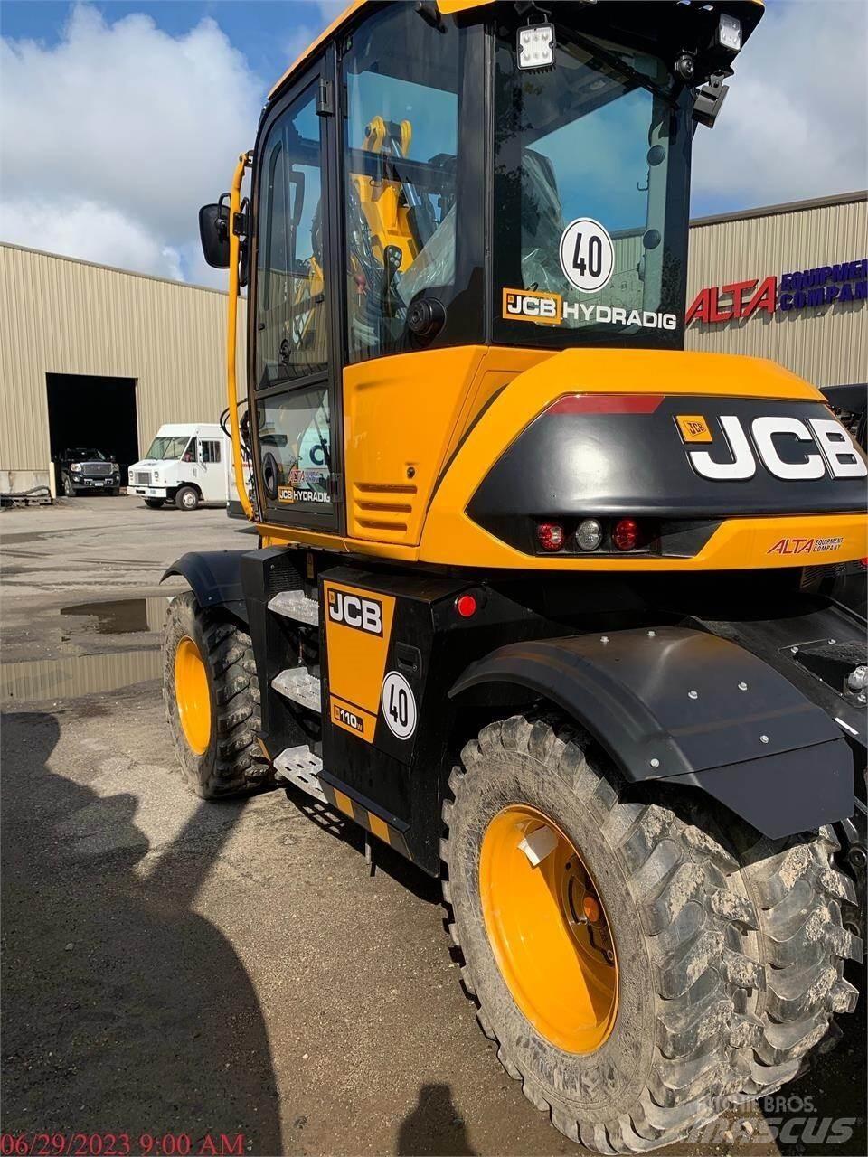 JCB HD110W Ratiniai ekskavatoriai
