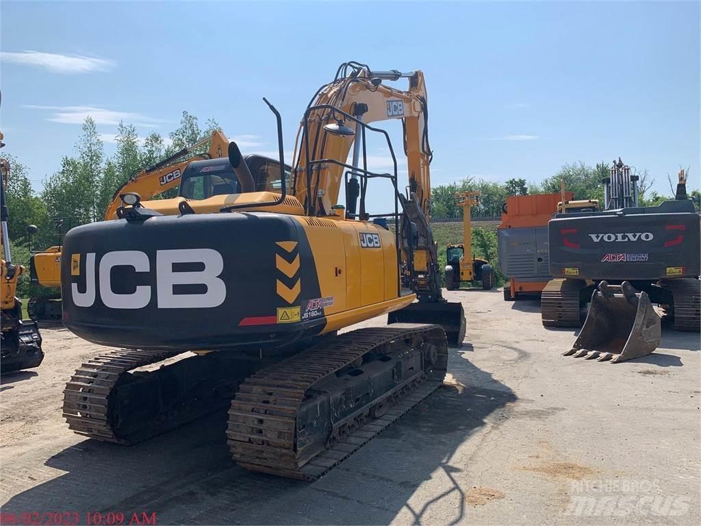 JCB JS160 Vikšriniai ekskavatoriai