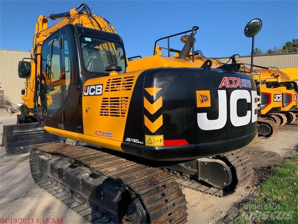 JCB JS160 Vikšriniai ekskavatoriai