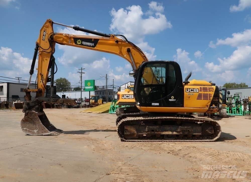JCB JS160 Vikšriniai ekskavatoriai
