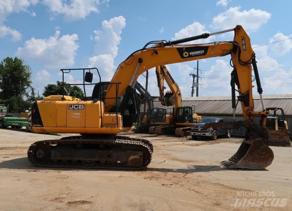 JCB JS160 Vikšriniai ekskavatoriai