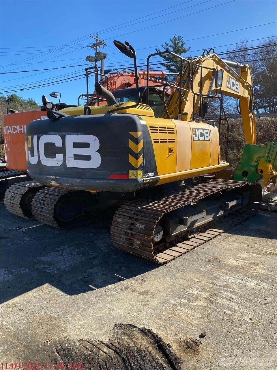 JCB JS220 Vikšriniai ekskavatoriai