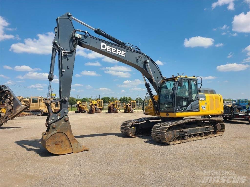 John Deere 210G LC Vikšriniai ekskavatoriai