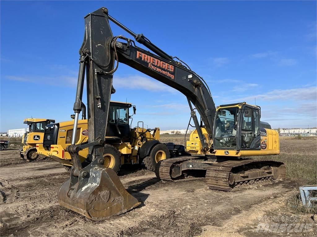 John Deere 210G LC Vikšriniai ekskavatoriai