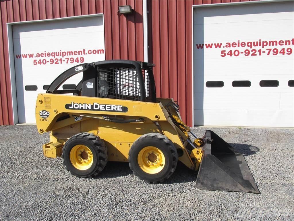John Deere 260 II Krautuvai su šoniniu pasukimu